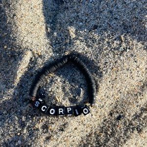 Bracelet “Scorpio” black made for all genders.
